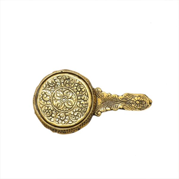 KALARAM BH09783 Metal Hand Mirror 5 Inch, 1 Pcs BH09783