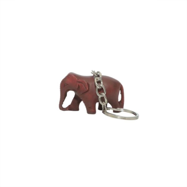 KALARAM BH Wooden Elaphant Keychain 4 Inch, 1 Pcs BH09804