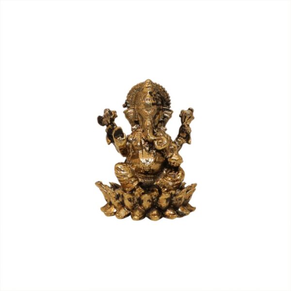 KALARAM BH Brass Ganesha 1.1 Inch, 1 Pcs BH09855