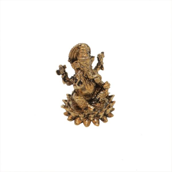 KALARAM BH Brass Ganesha 1.1 Inch, 1 Pcs BH09855