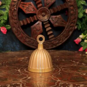 KALARAMBH Brass Bell 2.8 Inch, 1 Pcs BH10000