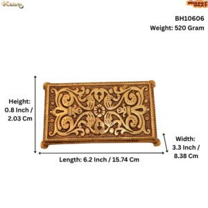 KALARAMBH Brass Bajath 0.8 Inch, 1 Pcs BH10606