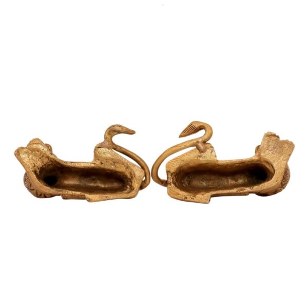 KALARAMBH Brass Lion Pair 2 Inch, 1 Pcs