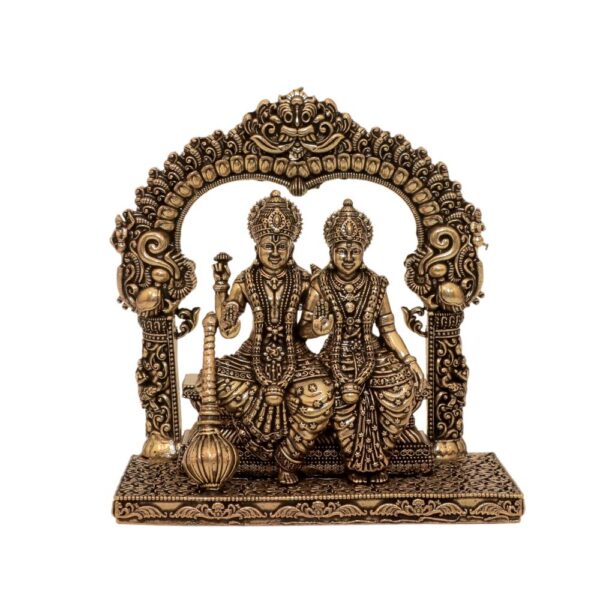 KALARAM BH Brass Vishanu Lakshmi 4.5 Inch, 1 Pcs BH10696