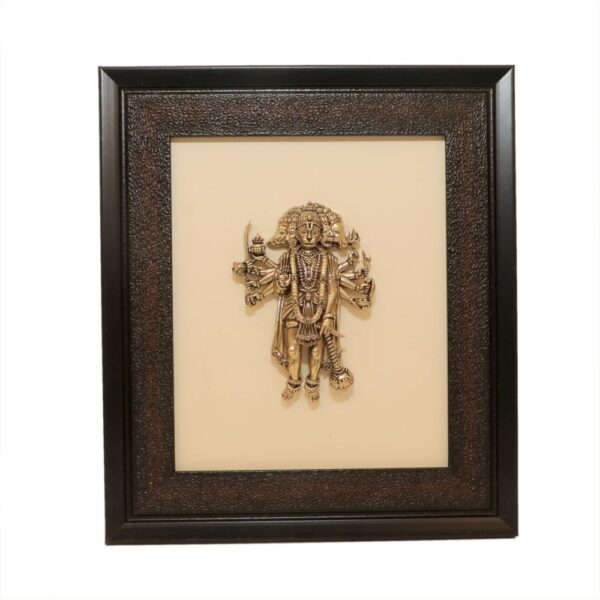 KALARAM BH Brass Hanuman Frame 9.3 Inch, 1 Pcs BH10697