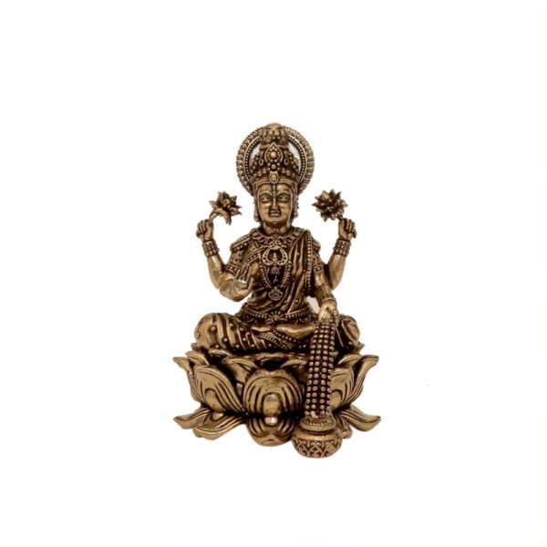 KALARAM BH Brass Lakshmi 3.2 Inch, 1 Pcs BH10702