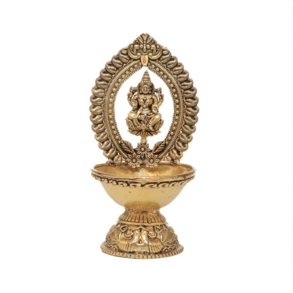 KALARAMBH Brass Lakshmi Divi 4.5 Inch, 1 Pcs BH10703