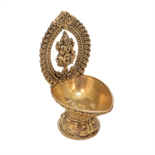 KALARAMBH Brass Lakshmi Divi 4.5 Inch, 1 Pcs BH10703