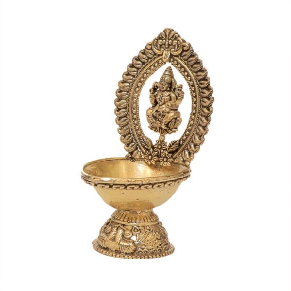 KALARAMBH Brass Lakshmi Divi 4.5 Inch, 1 Pcs BH10703