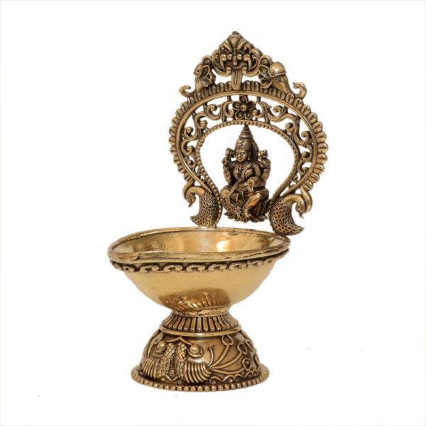 KALARAMBH Brass Lakshmi Divi 5.5 Inch, 1 Pcs BH10704