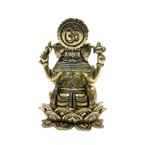 KALARAMBH Brass Ganesha 1.4 Inch, 1 Pcs BH10724