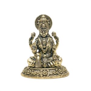 KALARAMBH Brass Lakshmi 2.4 Inch, 1 Pcs BH10735