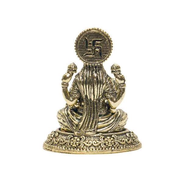 KALARAMBH Brass Lakshmi 2.4 Inch, 1 Pcs BH10735