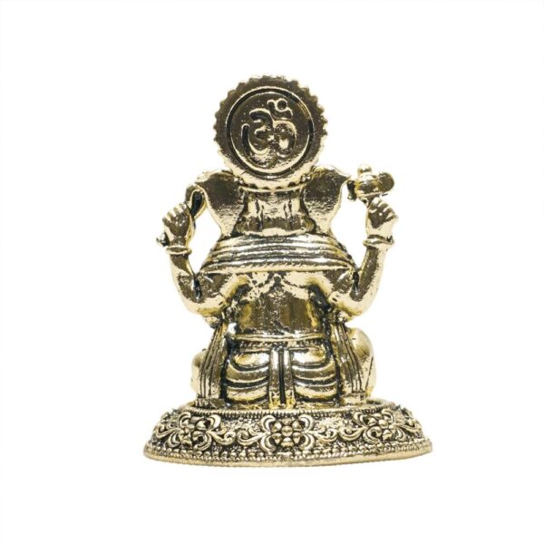 KALARAMBH Brass Ganesha 1.2 Inch, 1 Pcs BH10739