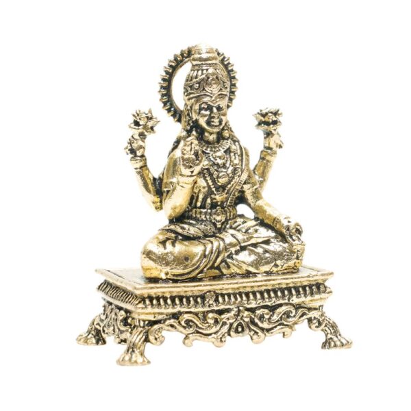 KALARAMBH Brass Lakshmi 1.8 Inch, 1 Pcs BH10743