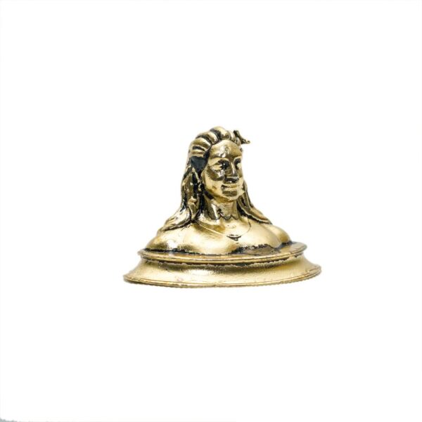 KALARAM BH Brass Aadiyogi 1 Inch, 1 Pcs BH10748