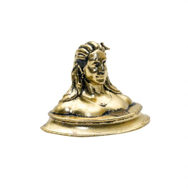 KALARAM BH Brass Aadiyogi 1 Inch, 1 Pcs BH10748