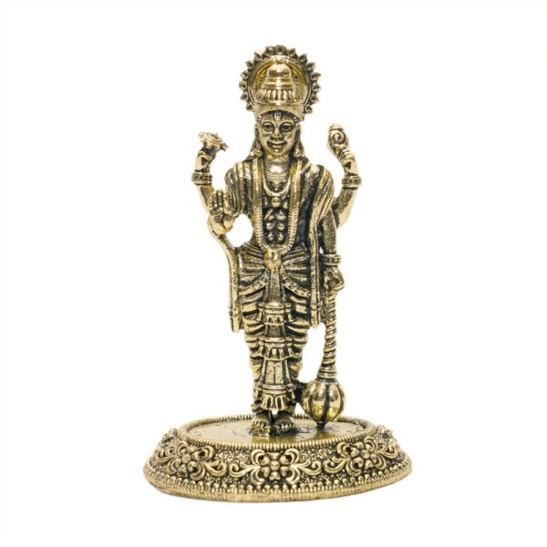 KALARAMBH Brass Vishnu 3 Inch, 1 Pcs BH10750