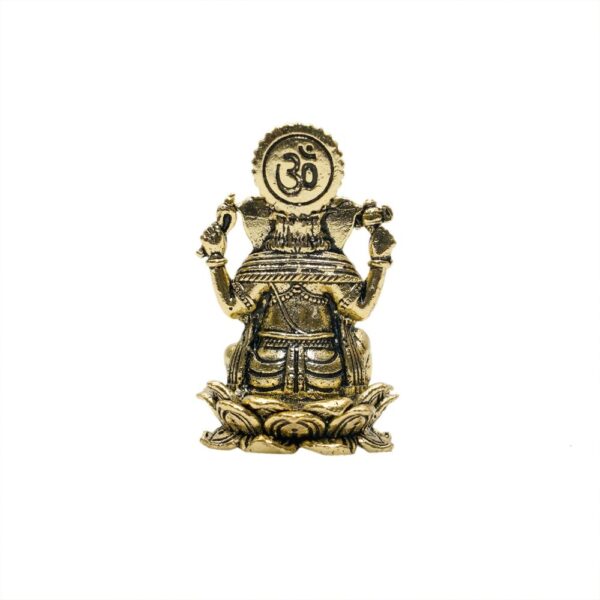 KALARAMBH Brass Ganesha 2.5 Inch, 1 Pcs BH10753