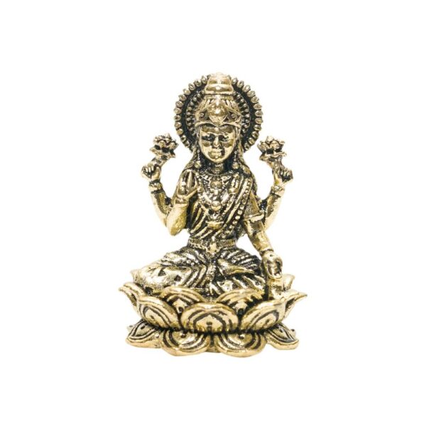 KALARAMBH Brass Lakshmi 2.8 Inch, 1 Pcs BH10755