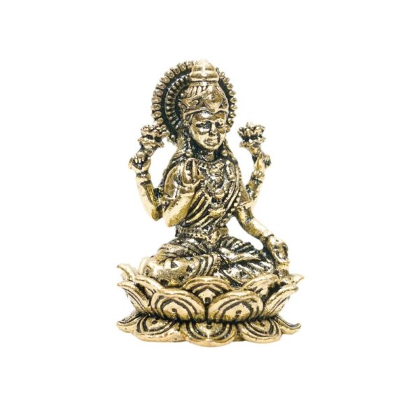 KALARAMBH Brass Lakshmi 2.8 Inch, 1 Pcs BH10755