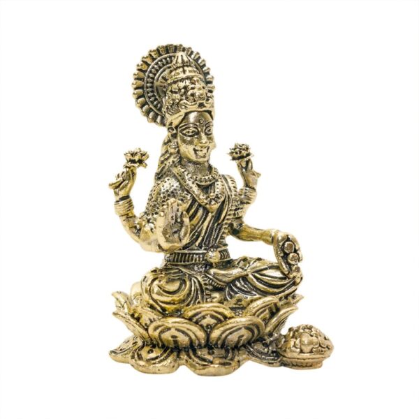 KALARAMBH Brass Lakshmi 1.2 Inch, 1 Pcs BH10763