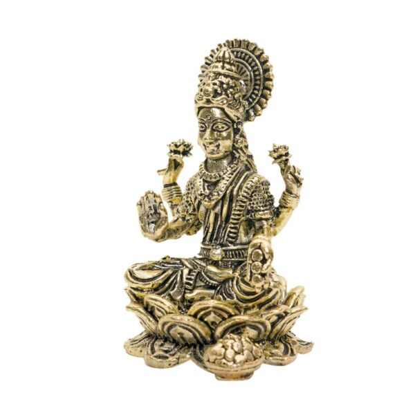 KALARAMBH Brass Lakshmi 1.2 Inch, 1 Pcs BH10763