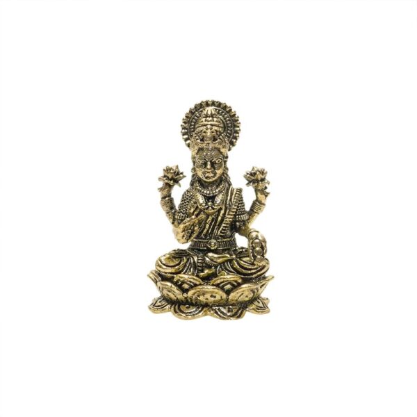 KALARAMBH Brass Lakshmi 1.2 Inch, 1 Pcs BH10764