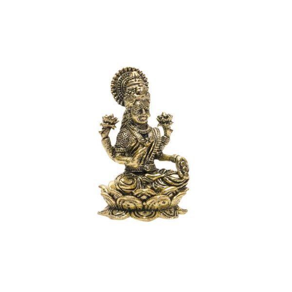 KALARAMBH Brass Lakshmi 1.2 Inch, 1 Pcs BH10764