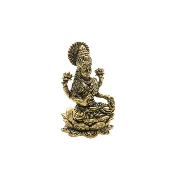 KALARAMBH Brass Lakshmi 1.2 Inch, 1 Pcs BH10764