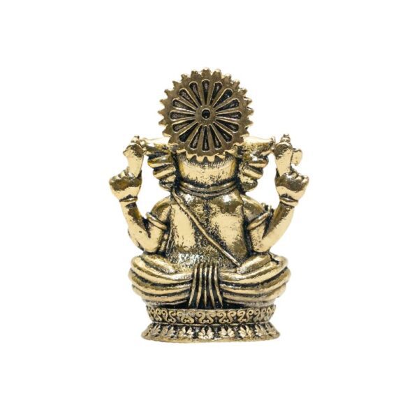 KALARAMBH Brass Ganesha 1.2 Inch, 1 Pcs BH10770