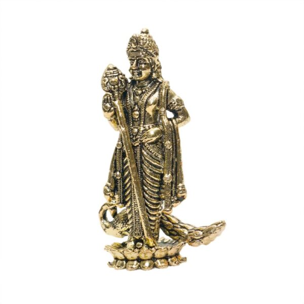 KALARAMBH Brass kartikeya 1.8 Inch, 1 Pcs BH10775