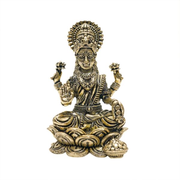 KALARAMBH Brass Lakshmi 1.9 Inch, 1 Pcs BH10776