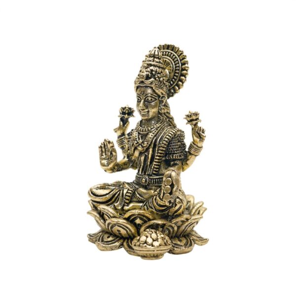 KALARAMBH Brass Lakshmi 1.9 Inch, 1 Pcs BH10776