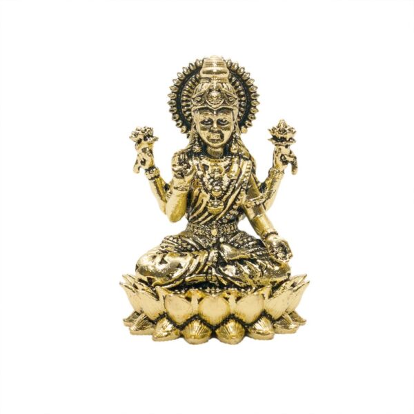 KALARAMBH Brass Lakshmi 1.8 Inch, 1 Pcs BH10777