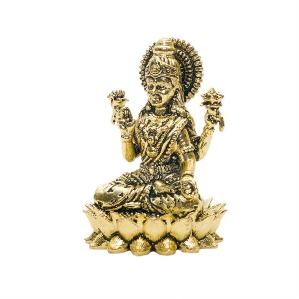 KALARAMBH Brass Lakshmi 1.8 Inch, 1 Pcs BH10777