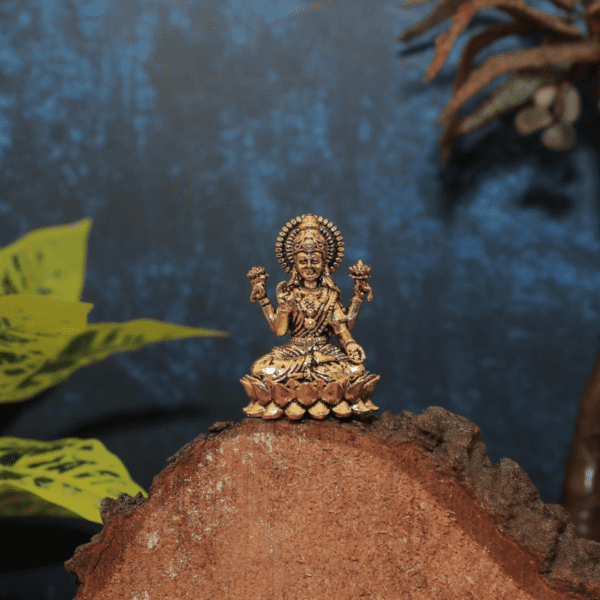 KALARAMBH Brass Lakshmi 1.8 Inch, 1 Pcs BH10777