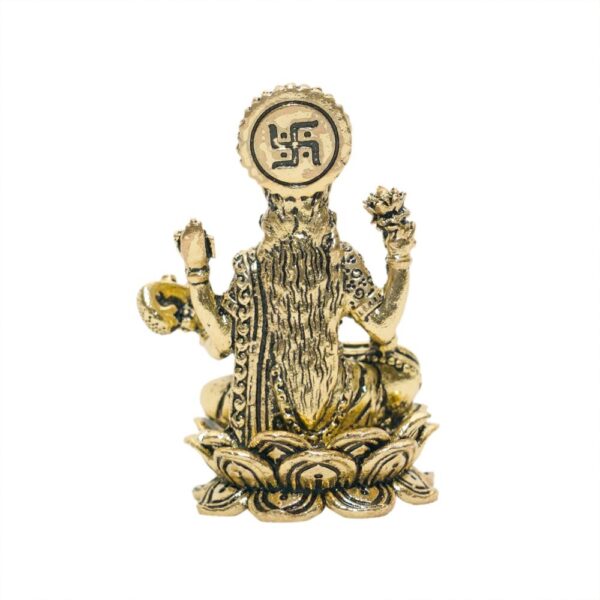 KALARAMBH Brass Saraswati 1.8 Inch, 1 Pcs BH10779