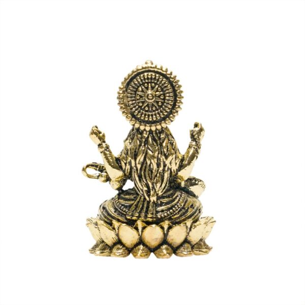 KALARAMBH Brass Saraswati 2.2 Inch, 1 Pcs BH10780