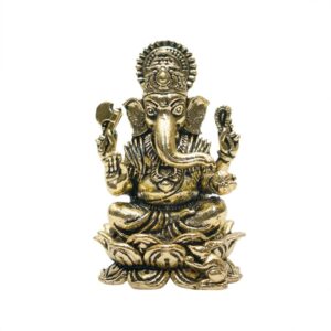 KALARAMBH Brass Ganesha 2.2 Inch, 1 Pcs BH10810