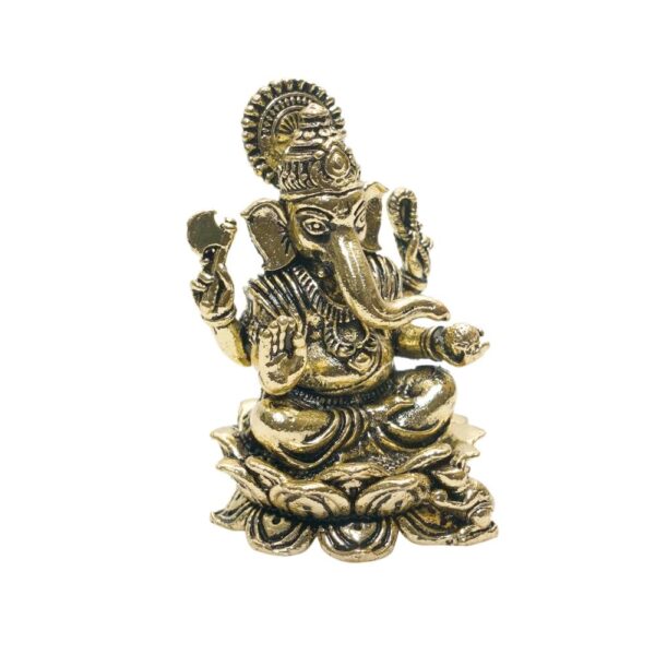 KALARAMBH Brass Ganesha 2.2 Inch, 1 Pcs BH10810