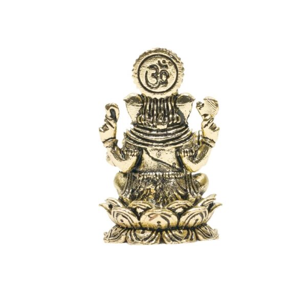 KALARAMBH Brass Ganesha 2.2 Inch, 1 Pcs BH10810