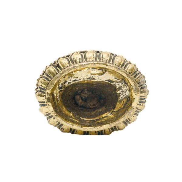 KALARAMBH Brass Kuber 1.8 Inch, 1 Pcs BH10816