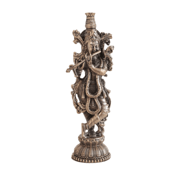 Brass Krishna 5.5 Inch KBH11199