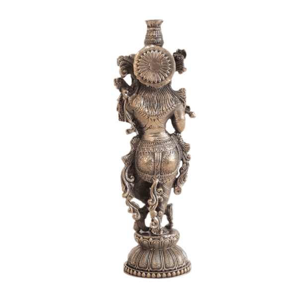 Brass Krishna 5.5 Inch KBH11199