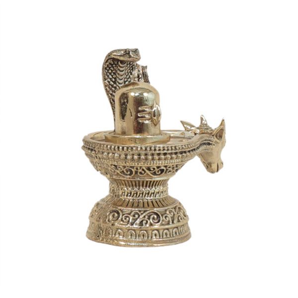 Brass Shivling 2.2 Inch KBH11228