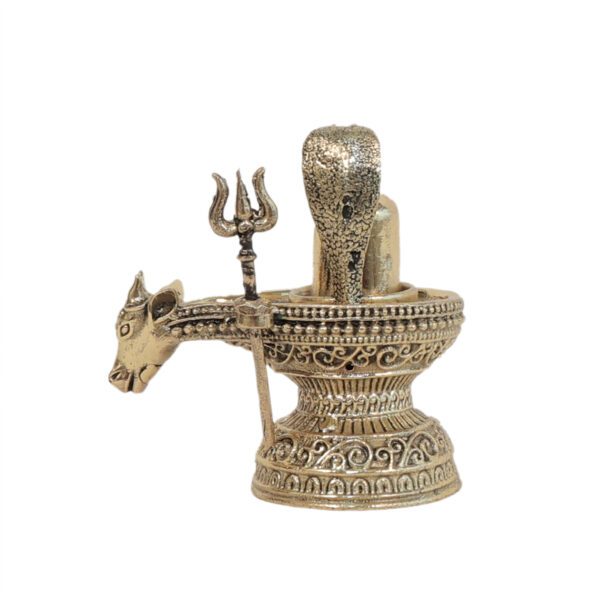 Brass Shivling 2.2 Inch KBH11228