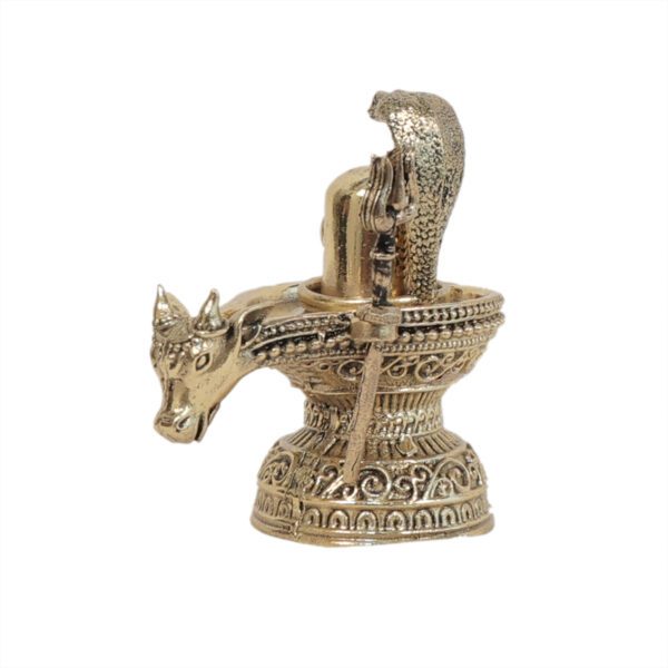 Brass Shivling 2.2 Inch KBH11228