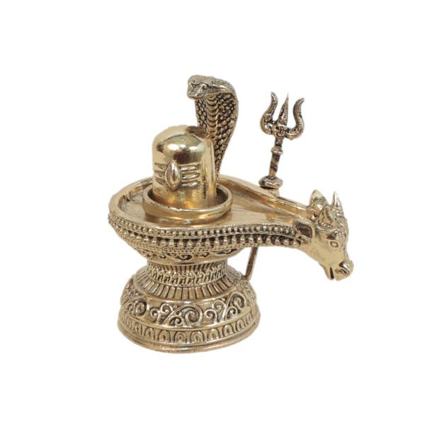 Brass Shivling 2.2 Inch KBH11228