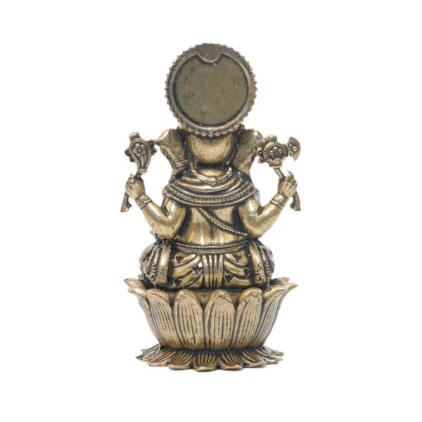 KALARAMBH Brass Ganesha 5.8 Inch, 1 Pcs BH10834